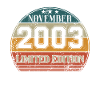 Anniversaire - Edition Limitée Novembre 2003