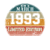 Anniversaire - Édition limitée Mars 1993