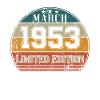Anniversaire - Edition Limitée Mars 1953