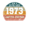 Anniversaire - Edition Limitée Janvier 1973