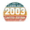 Anniversaire - Edition Limitée Février 2003