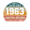 Birthday - Limited Edition January 1963