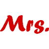 Mrs