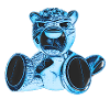 Creepy Teddy Blue