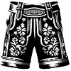 Bavarian lederhosen