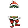 Weihnachtsoutfit Schoki Elf