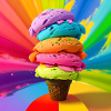 tütü Eis bunt