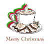 Christmas coffee moment