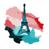 French Flag Eiffel Tower