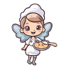 Backfee Fairy Baking Cooking