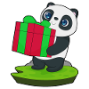 Panda Christmas Package