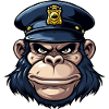 Monkey Policeman