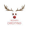 Buon Natale con Rudolf la renna