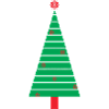 sapin geo vert