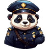 Panda Policeman
