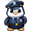 Pinguin Polizei