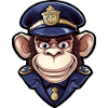 Monkey Policewoman