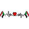 Heart rate cardio flag Sudan