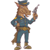 Cheval de police
