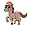 Cheval de Noël