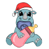 Rhinocéros Bébé Noël