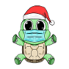 Turtle Christmas Funny