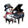 Christmas musical instrument design,