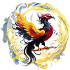 Blazing Phoenix (Collection d’œuvres d’art)