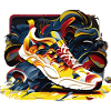 Smoking Runningshoe
