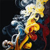 Smoking Flower (Artwork Collection)