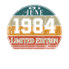 Birthday - Limited Edition June 1984