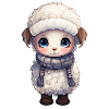 sweet winter fluffy