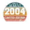 Anniversaire - Edition Limitée Août 2004