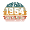 Birthday - Limited Edition November 1954