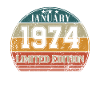 Anniversaire - Edition Limitée Janvier 1974