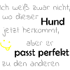 Ich weiß zwar nicht
