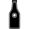 simple pictogram of a bottle