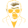 Cheeky Monkey Wearing Sunglasses