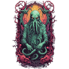 Spooky Tentacle Monster Halloween Design