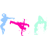 danseur, danse, illustration, danseur