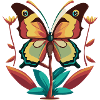 Motyl jesienią (Kolekcja Magiczne Zwierzęta)