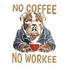 Café Café Chien Tyran Américain