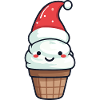 Crème glacée Noël Delicious