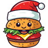 Burger Christmas Comic