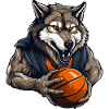 Basketball player Wolf