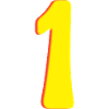 Number One Yellow - One - One