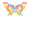 Schmetterling Tribal Butterfly