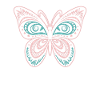 Schmetterling Tribal Butterfly