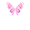 Schmetterling Tribal Butterfly