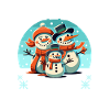 Chillin with my Snowmies